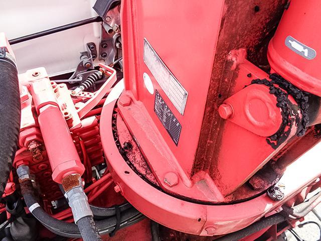 ヒノレンジャー 　古河製３段クレーン付アルミブロック　車検あり　ラジコン　２．９ｔ吊り　ショートボディ　最大積載３，０００ｋｇ　荷台寸法（長４６０×幅２１３×高５８）　４トン　４ｔ　対応免許／８ｔ限定中型免許（16枚目）
