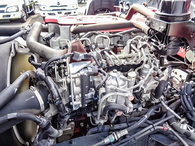 ヒノレンジャー 　古河製３段クレーン付アルミブロック　車検あり　ラジコン　２．９ｔ吊り　ショートボディ　最大積載３，０００ｋｇ　荷台寸法（長４６０×幅２１３×高５８）　４トン　４ｔ　対応免許／８ｔ限定中型免許（32枚目）
