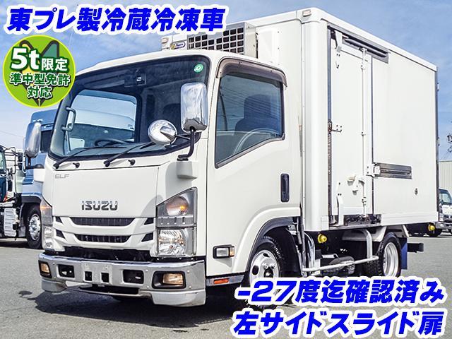 エルフトラック 　東プレ製冷蔵冷凍車　左サイドスライド扉　－３０度設定　最大積載２，０００ｋｇ　荷台寸法（長３０５×幅１６８×高１７３）　２トン　２ｔ　対応免許／５ｔ限定準中型免許（2枚目）