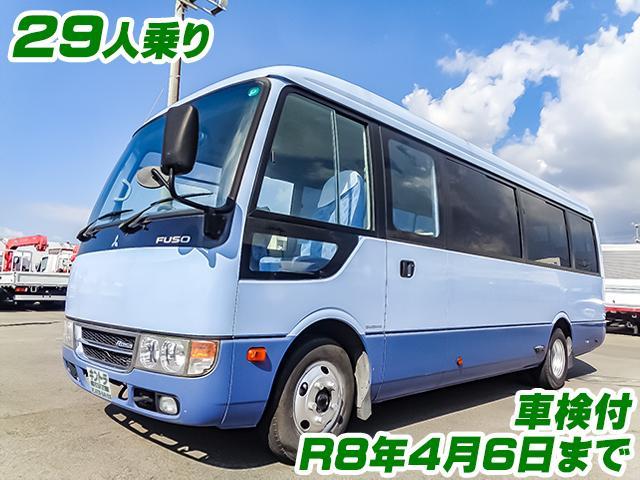 ローザ 　マイクロバス　２９人乗り　車検あり　モケットシート　自動スイングドア　ＴＶ　デュオニック　対応免許／中型免許（2枚目）