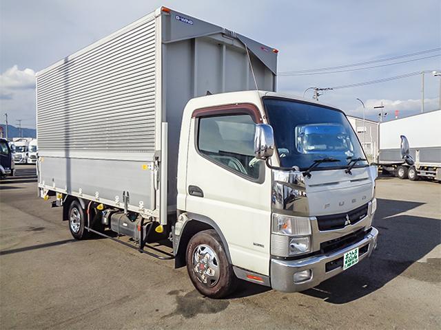 キャンター 　パブコ製アルミウィング　積載量２０００ｋｇ　荷台寸法（長４２９×幅２０９×高２２４）　ワイドボディ　ロングボディ　車検有　２トン　２ｔ　対応免許／準中型免許（3枚目）