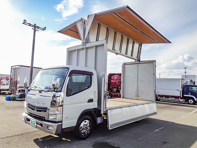キャンター 　パブコ製アルミウィング　積載量２０００ｋｇ　荷台寸法（長４２９×幅２０９×高２２４）　ワイドボディ　ロングボディ　車検有　２トン　２ｔ　対応免許／準中型免許（13枚目）