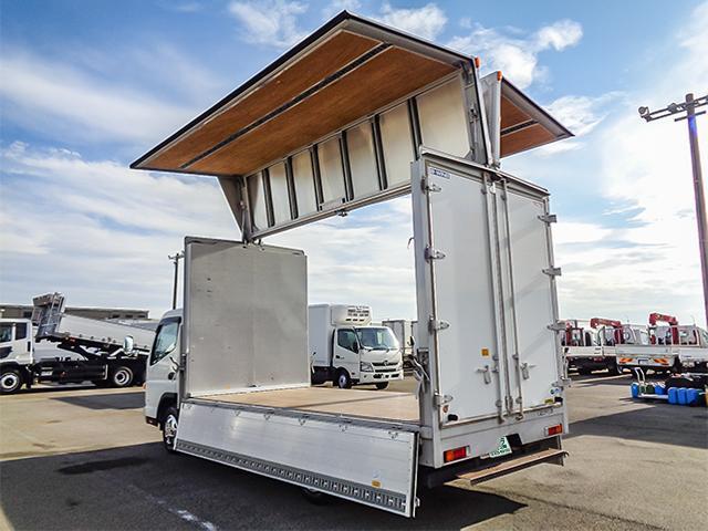 キャンター 　パブコ製アルミウィング　積載量２０００ｋｇ　荷台寸法（長４２９×幅２０９×高２２４）　ワイドボディ　ロングボディ　車検有　２トン　２ｔ　対応免許／準中型免許（17枚目）