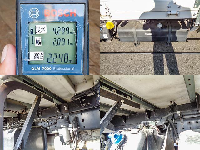 キャンター 　パブコ製アルミウィング　積載量２０００ｋｇ　荷台寸法（長４２９×幅２０９×高２２４）　ワイドボディ　ロングボディ　車検有　２トン　２ｔ　対応免許／準中型免許（23枚目）