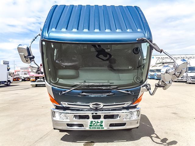 ヒノレンジャー 　タダノ製４段クレーン　ラジコン　増トン　積載７３００ｋｇ　荷台寸法（長５５６×幅２２３×高５８）　後輪エアサス　床鉄板　車検有　１０トン　１０ｔ　対応免許／大型免許（33枚目）