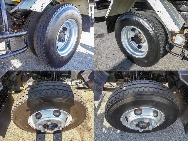 フォワード  新明和製深ダンプ 土砂禁 8立米 6速ミッション ターボ車 最大積載3100kg 荷台寸法(長340×幅200×高119) 4トン 4t 対応免許/8t限定中型免許(22枚目)