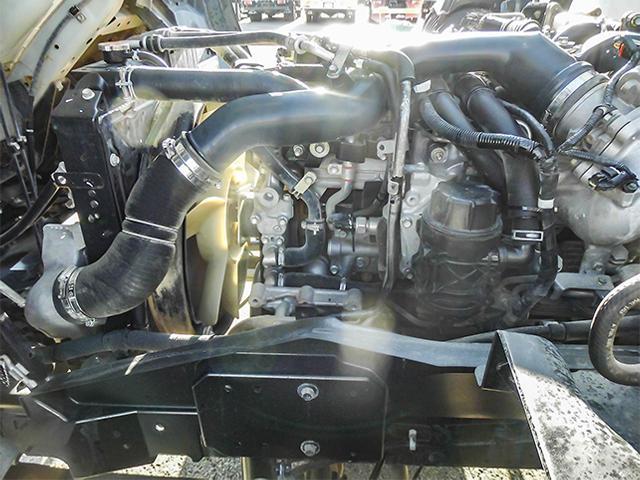 フォワード  新明和製深ダンプ 土砂禁 8立米 6速ミッション ターボ車 最大積載3100kg 荷台寸法(長340×幅200×高119) 4トン 4t 対応免許/8t限定中型免許(23枚目)