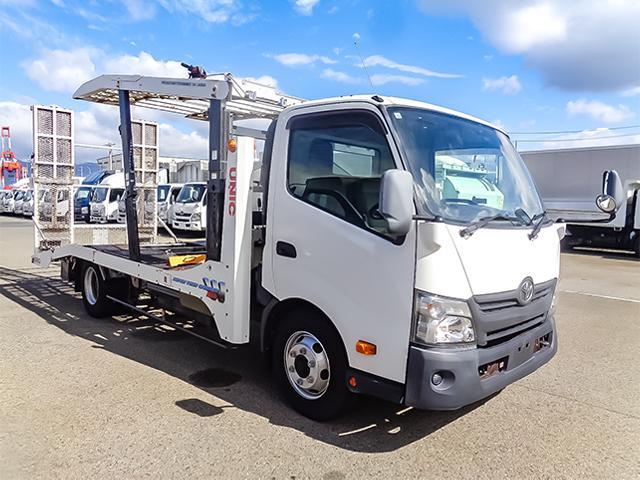 トヨエース  古河製キャリアカー 2台積み 自動歩み 最大積載3450kg 荷台寸法(長560(下段)長351(上段)×幅216) 下段から上段までの高さ170cm 4トン 4t 対応免許/8t限定中型免許(3枚目)