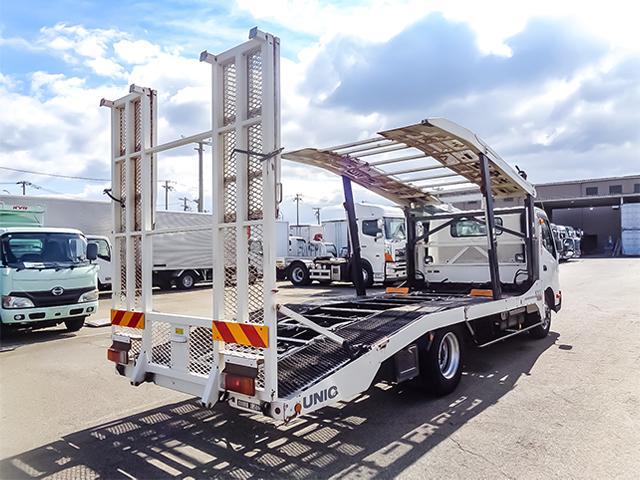 トヨエース  古河製キャリアカー 2台積み 自動歩み 最大積載3450kg 荷台寸法(長560(下段)長351(上段)×幅216) 下段から上段までの高さ170cm 4トン 4t 対応免許/8t限定中型免許(5枚目)