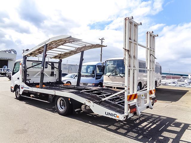 トヨエース  古河製キャリアカー 2台積み 自動歩み 最大積載3450kg 荷台寸法(長560(下段)長351(上段)×幅216) 下段から上段までの高さ170cm 4トン 4t 対応免許/8t限定中型免許(6枚目)