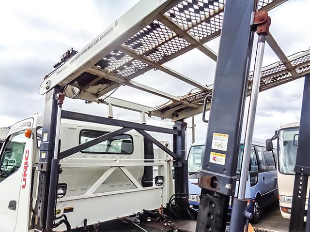 トヨエース  古河製キャリアカー 2台積み 自動歩み 最大積載3450kg 荷台寸法(長560(下段)長351(上段)×幅216) 下段から上段までの高さ170cm 4トン 4t 対応免許/8t限定中型免許(9枚目)