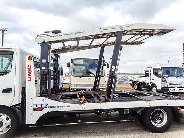 トヨエース  古河製キャリアカー 2台積み 自動歩み 最大積載3450kg 荷台寸法(長560(下段)長351(上段)×幅216) 下段から上段までの高さ170cm 4トン 4t 対応免許/8t限定中型免許(10枚目)