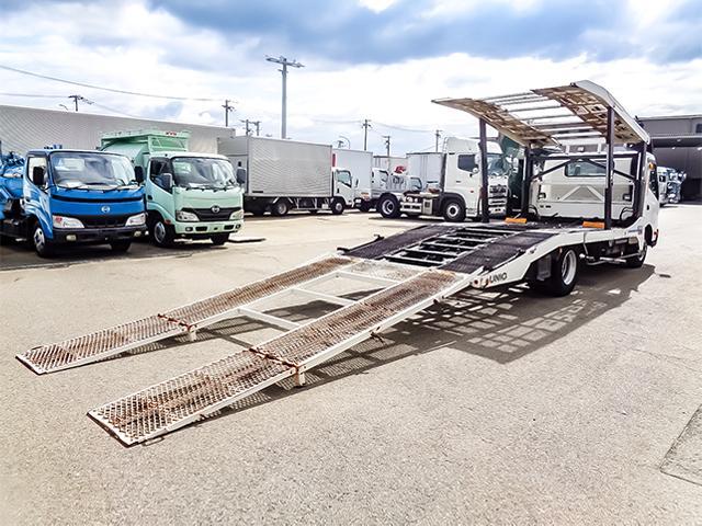 トヨエース  古河製キャリアカー 2台積み 自動歩み 最大積載3450kg 荷台寸法(長560(下段)長351(上段)×幅216) 下段から上段までの高さ170cm 4トン 4t 対応免許/8t限定中型免許(12枚目)