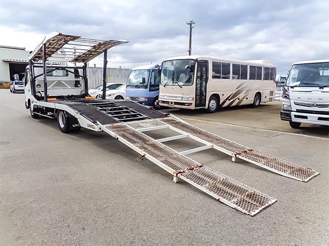 トヨエース  古河製キャリアカー 2台積み 自動歩み 最大積載3450kg 荷台寸法(長560(下段)長351(上段)×幅216) 下段から上段までの高さ170cm 4トン 4t 対応免許/8t限定中型免許(13枚目)