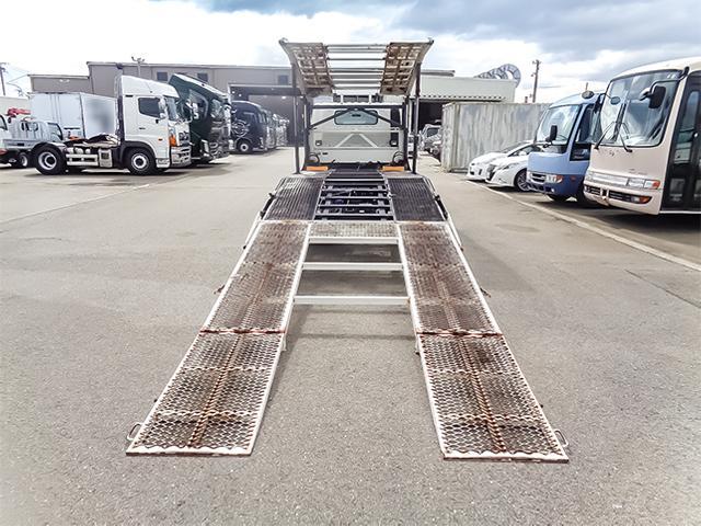 トヨエース  古河製キャリアカー 2台積み 自動歩み 最大積載3450kg 荷台寸法(長560(下段)長351(上段)×幅216) 下段から上段までの高さ170cm 4トン 4t 対応免許/8t限定中型免許(14枚目)