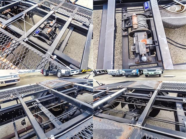 トヨエース  古河製キャリアカー 2台積み 自動歩み 最大積載3450kg 荷台寸法(長560(下段)長351(上段)×幅216) 下段から上段までの高さ170cm 4トン 4t 対応免許/8t限定中型免許(17枚目)