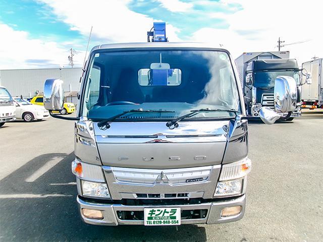 キャンター  タダノ製4段クレーン付 ラジコン 車検あり カスタムグレード フックイン 2.63t 最大積載3,000kg 荷台寸法(長287×幅181×高35) 2トン 2t 対応免許/準中型免許(5枚目)