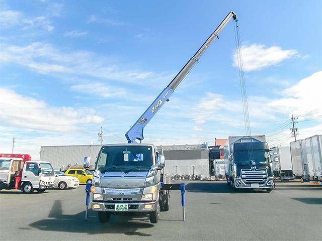 キャンター  タダノ製4段クレーン付 ラジコン 車検あり カスタムグレード フックイン 2.63t 最大積載3,000kg 荷台寸法(長287×幅181×高35) 2トン 2t 対応免許/準中型免許(12枚目)
