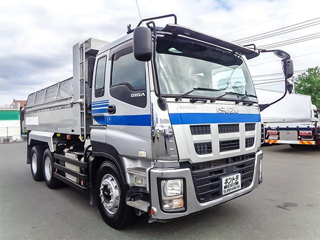 ギガ  小平産業製ダンプ リターダ付き 3面コボレーン付き 車検あり 2デフ 380馬力 最大積載8,700kg 荷台寸法(長512×幅219×高51) 10トン 10t 対応免許/大型免許(4枚目)