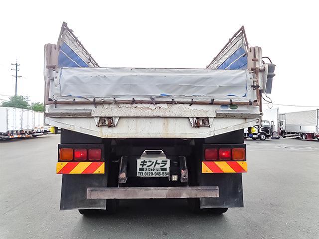 ギガ  小平産業製ダンプ リターダ付き 3面コボレーン付き 車検あり 2デフ 380馬力 最大積載8,700kg 荷台寸法(長512×幅219×高51) 10トン 10t 対応免許/大型免許(8枚目)