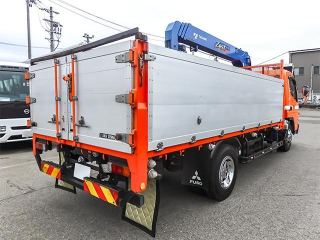 キャンター  タダノ製4段クレーン アルミブロック ラジコン 2.93t吊り ワイドボディ 最大積載3,250kg 荷台寸法(長425×幅208×高87) 4トン 4t 対応免許/8t限定中型免許(6枚目)