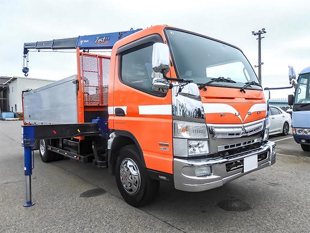 キャンター  タダノ製4段クレーン アルミブロック ラジコン 2.93t吊り ワイドボディ 最大積載3,250kg 荷台寸法(長425×幅208×高87) 4トン 4t 対応免許/8t限定中型免許(16枚目)