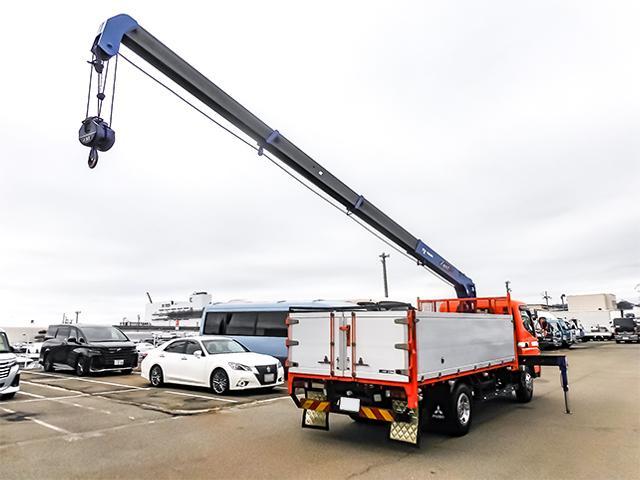 キャンター  タダノ製4段クレーン アルミブロック ラジコン 2.93t吊り ワイドボディ 最大積載3,250kg 荷台寸法(長425×幅208×高87) 4トン 4t 対応免許/8t限定中型免許(18枚目)