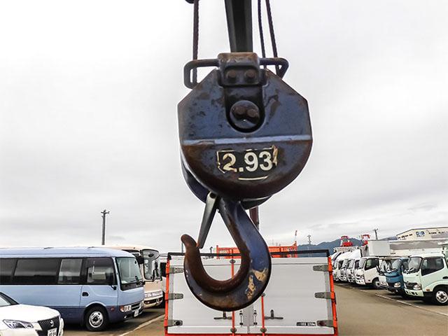 キャンター  タダノ製4段クレーン アルミブロック ラジコン 2.93t吊り ワイドボディ 最大積載3,250kg 荷台寸法(長425×幅208×高87) 4トン 4t 対応免許/8t限定中型免許(22枚目)