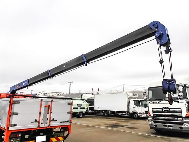 キャンター  タダノ製4段クレーン アルミブロック ラジコン 2.93t吊り ワイドボディ 最大積載3,250kg 荷台寸法(長425×幅208×高87) 4トン 4t 対応免許/8t限定中型免許(24枚目)