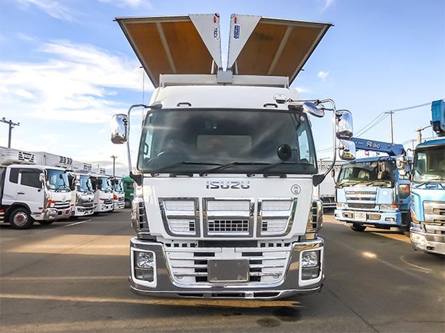 ギガ  トレクス製アルミウイング 低床 ハイルーフ リターダー 後輪エアサス 2デフ 最大積載13,800kg 荷台寸法(長961×幅239×高264) 10トン 10t 対応免許/大型免許(15枚目)