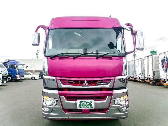 スーパーグレート  トレーラーヘッド ハイルーフ アルミホイール 後輪エアサス シフトパイロット 第五輪荷重11,500kg 10トン 10t 対応免許/大型免許(5枚目)