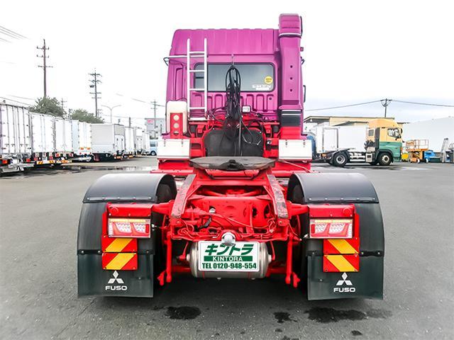 スーパーグレート  トレーラーヘッド ハイルーフ アルミホイール 後輪エアサス シフトパイロット 第五輪荷重11,500kg 10トン 10t 対応免許/大型免許(10枚目)