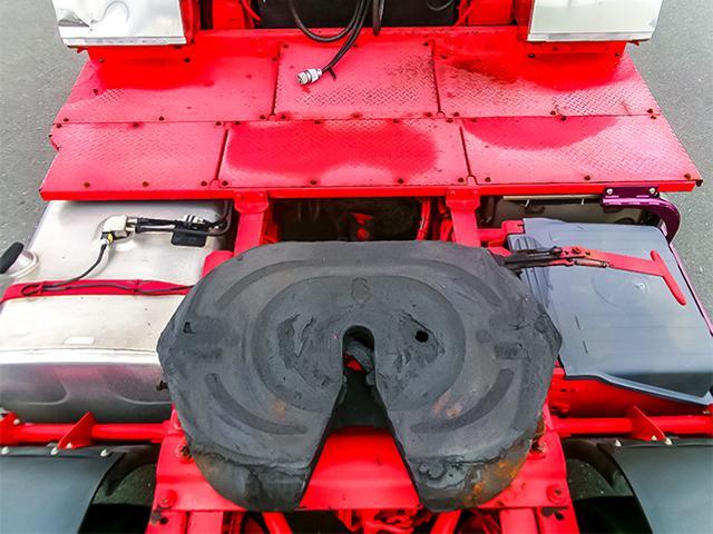 スーパーグレート  トレーラーヘッド ハイルーフ アルミホイール 後輪エアサス シフトパイロット 第五輪荷重11,500kg 10トン 10t 対応免許/大型免許(17枚目)