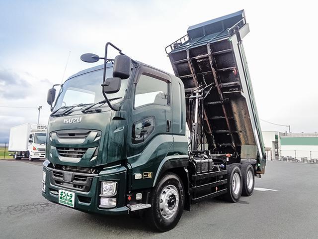 ギガ  新明和製ダンプ 車検あり 電動コボレーン 7速ミッション 2デフ 最大積載9,100kg 荷台寸法(長510×幅220) 10トン 10t 対応免許/大型免許(9枚目)