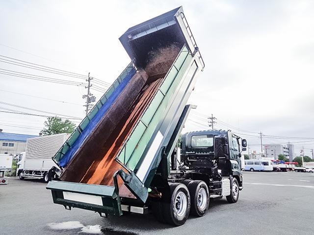 ギガ  新明和製ダンプ 車検あり 電動コボレーン 7速ミッション 2デフ 最大積載9,100kg 荷台寸法(長510×幅220) 10トン 10t 対応免許/大型免許(12枚目)