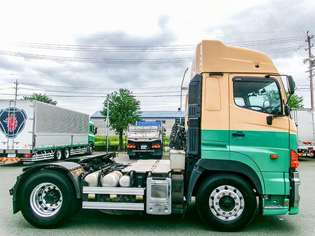 プロフィア  トレーラーヘッド ハイルーフ 後輪エアサス アルミホイール 410馬力 プロシフト 第五輪荷重11,500kg 10トン 10t 対応免許/大型免許(10枚目)