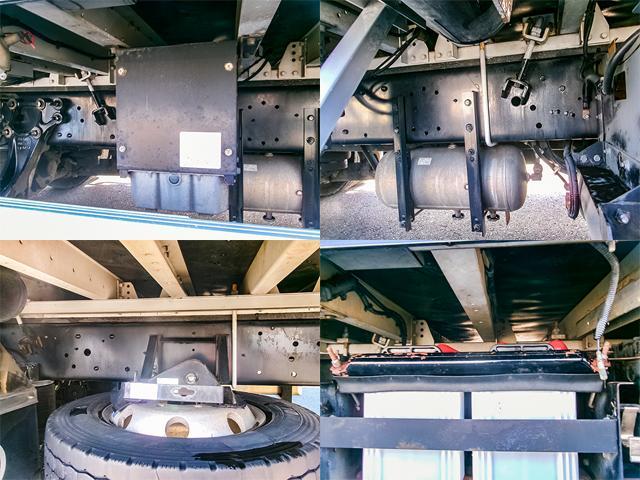 クオン  日本トレクス製アルミウイング ハイルーフ 後輪エアサス 2デフ エスコット 最大積載13,500kg 荷台寸法(長961×幅241×高265) 10トン 10t 対応免許/大型免許(24枚目)