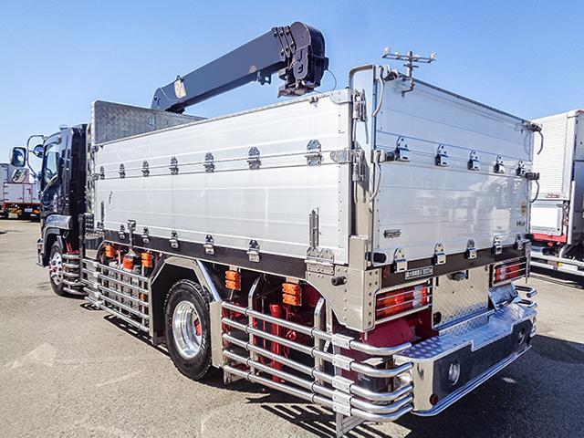 コンドル 古河製4段クレーン ラジコン 差し違いアウトリガー リアジャッキ 増トン 最大積載4,350kg 荷台寸法(長370×幅223×高88) 4トン 4t 10トン 10t 対応免許/大型免許(7枚目)