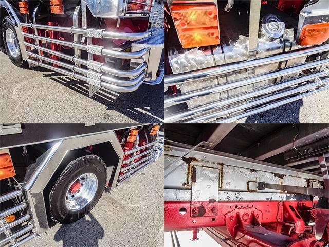 コンドル 古河製4段クレーン ラジコン 差し違いアウトリガー リアジャッキ 増トン 最大積載4,350kg 荷台寸法(長370×幅223×高88) 4トン 4t 10トン 10t 対応免許/大型免許(33枚目)