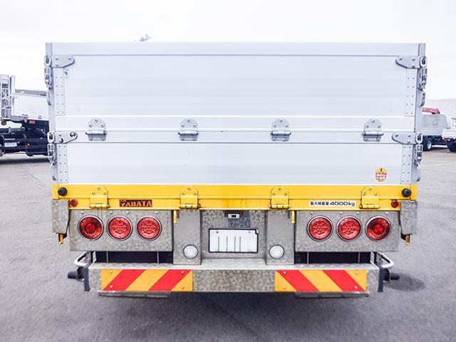 エルフトラック アルミブロック平ボディ 2段煽り ワイドボディ ロングボディ 床鉄板 スムーサー 最大積載4,000kg 荷台寸法(長435×幅212×高70) 4トン 4t 対応免許/8t限定中型免許(7枚目)