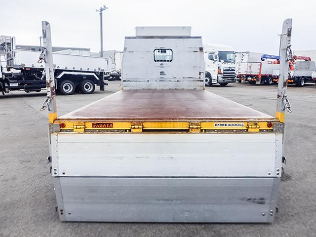 エルフトラック アルミブロック平ボディ 2段煽り ワイドボディ ロングボディ 床鉄板 スムーサー 最大積載4,000kg 荷台寸法(長435×幅212×高70) 4トン 4t 対応免許/8t限定中型免許(10枚目)
