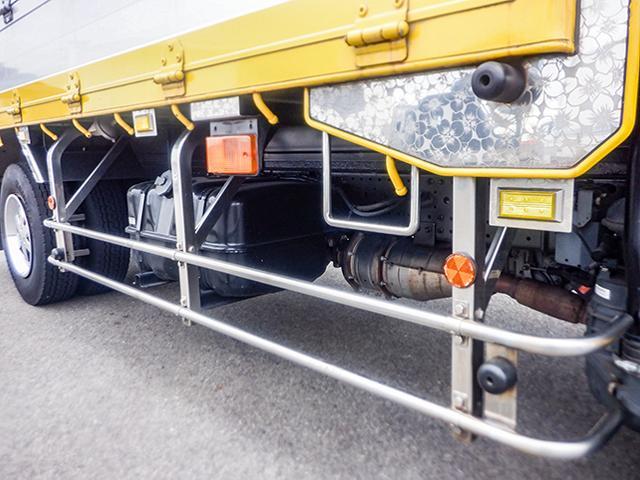 エルフトラック アルミブロック平ボディ 2段煽り ワイドボディ ロングボディ 床鉄板 スムーサー 最大積載4,000kg 荷台寸法(長435×幅212×高70) 4トン 4t 対応免許/8t限定中型免許(14枚目)