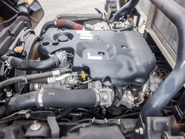 エルフトラック アルミブロック平ボディ 2段煽り ワイドボディ ロングボディ 床鉄板 スムーサー 最大積載4,000kg 荷台寸法(長435×幅212×高70) 4トン 4t 対応免許/8t限定中型免許(22枚目)