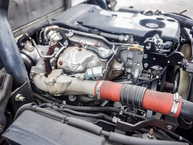 エルフトラック アルミブロック平ボディ 2段煽り ワイドボディ ロングボディ 床鉄板 スムーサー 最大積載4,000kg 荷台寸法(長435×幅212×高70) 4トン 4t 対応免許/8t限定中型免許(23枚目)