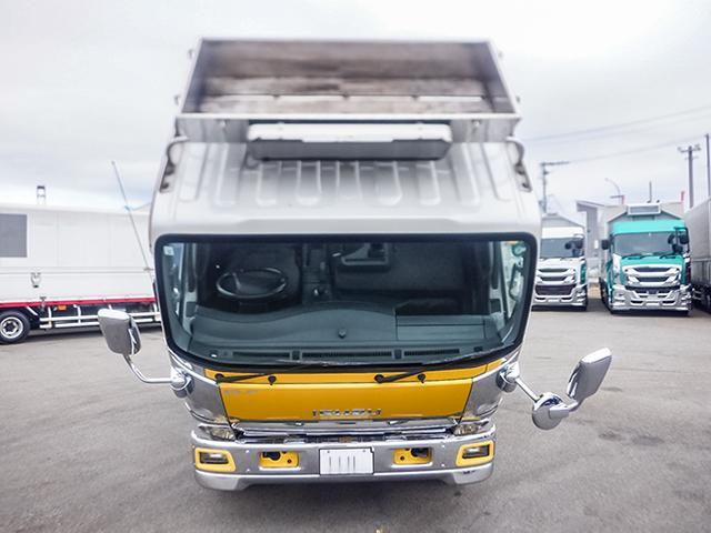 エルフトラック アルミブロック平ボディ 2段煽り ワイドボディ ロングボディ 床鉄板 スムーサー 最大積載4,000kg 荷台寸法(長435×幅212×高70) 4トン 4t 対応免許/8t限定中型免許(24枚目)