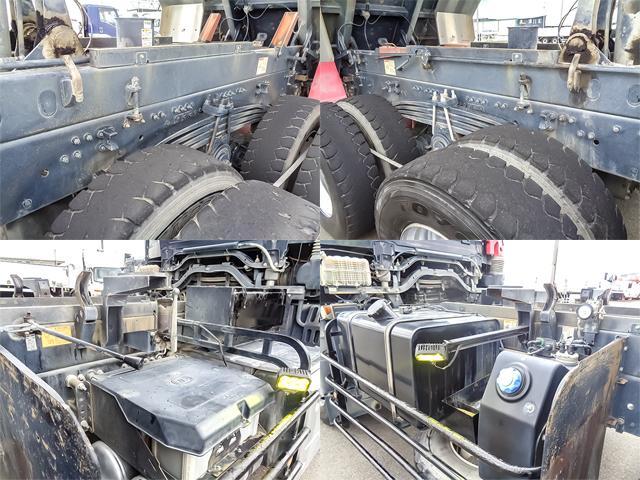 クオン 新明和製ダンプ リターダー MT車 積載8600kg 荷台寸法(長509×幅219×高49) 10トン 10t 対応免許/大型免許(23枚目)