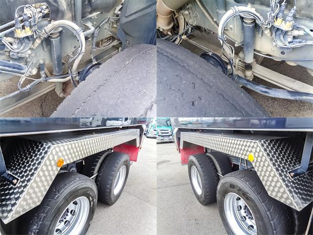 クオン 新明和製ダンプ リターダー MT車 積載8600kg 荷台寸法(長509×幅219×高49) 10トン 10t 対応免許/大型免許(28枚目)