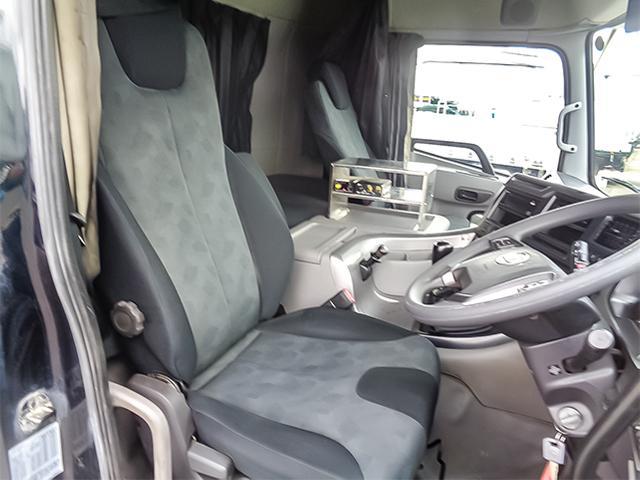 クオン 新明和製ダンプ リターダー MT車 積載8600kg 荷台寸法(長509×幅219×高49) 10トン 10t 対応免許/大型免許(34枚目)