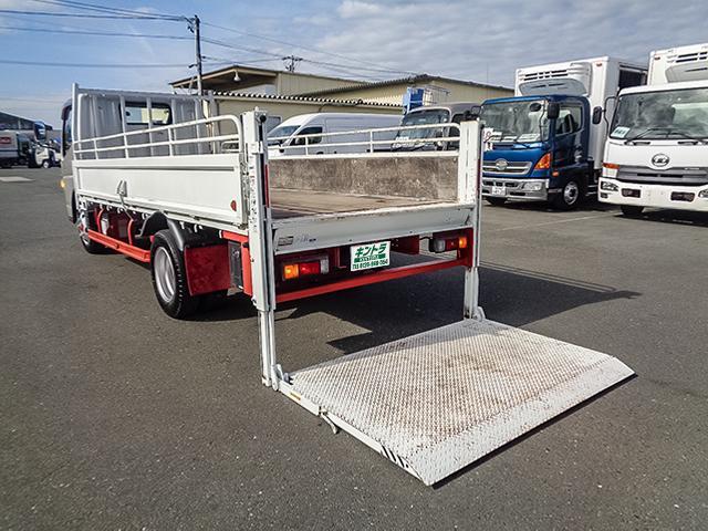 キャンター パブコ製平ボディ 新明和製垂直パワーゲート付き 車検有り 荷台寸法(長447×幅179×高37) 最大積載2000kg 2トン 2t 対応免許/5t限定準中型免許(14枚目)