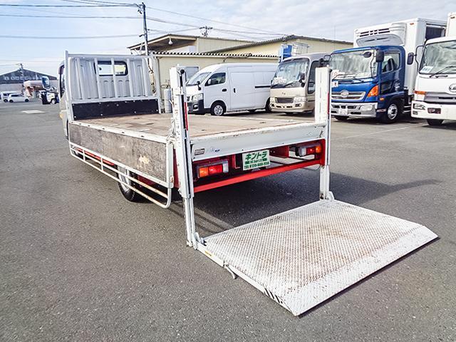 キャンター パブコ製平ボディ 新明和製垂直パワーゲート付き 車検有り 荷台寸法(長447×幅179×高37) 最大積載2000kg 2トン 2t 対応免許/5t限定準中型免許(17枚目)